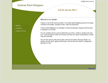 Tablet Screenshot of colorex.com.au
